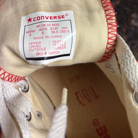 Converse Chuck Taylor High Top Sneakers - Picture 4 of 5